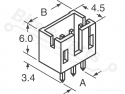 Box header JST PH 2-pin male connector 2mm